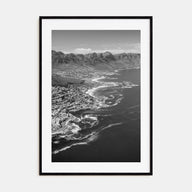 Cape Town Photo B&W No 1 Poster