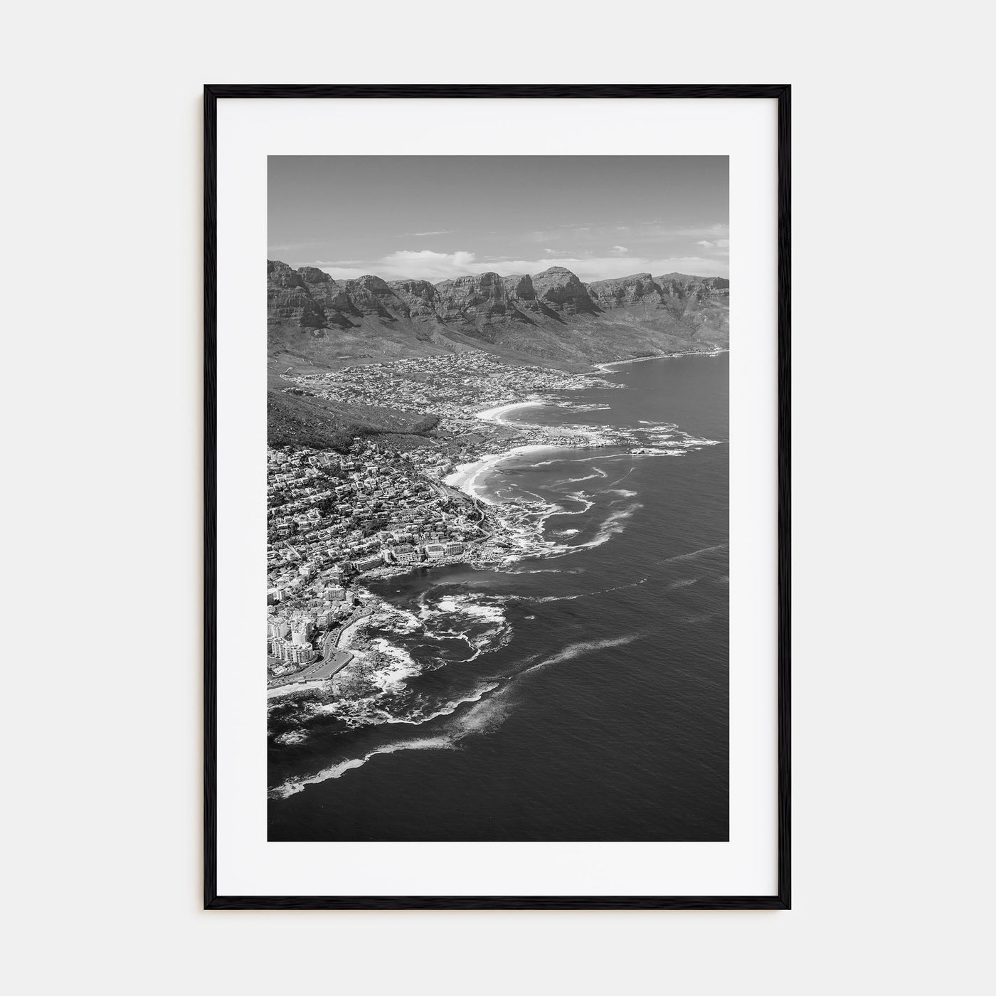 Cape Town Photo B&W No 1 Poster