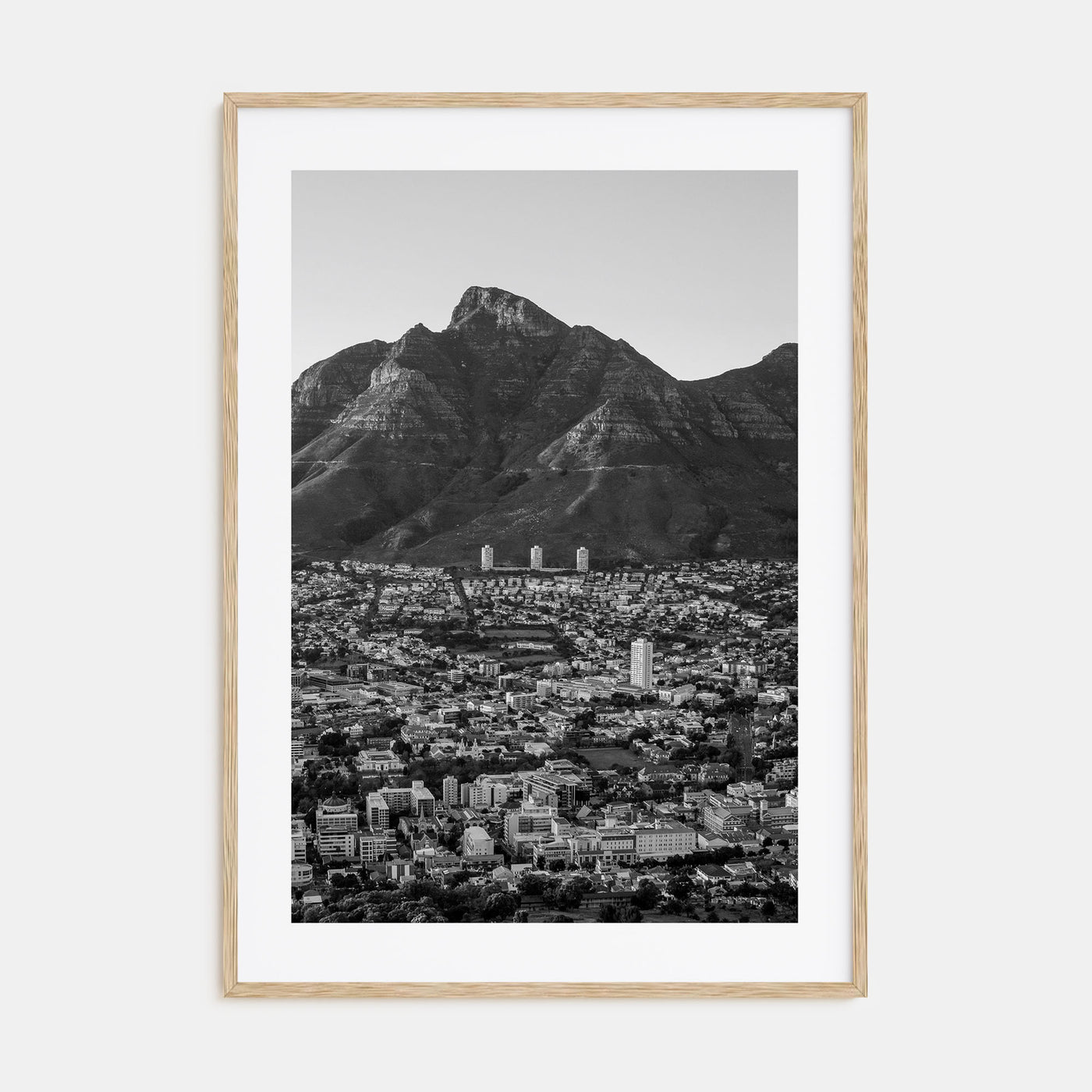 Cape Town Photo B&W No 2 Poster
