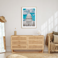 Capitol Hill Photo Color Poster