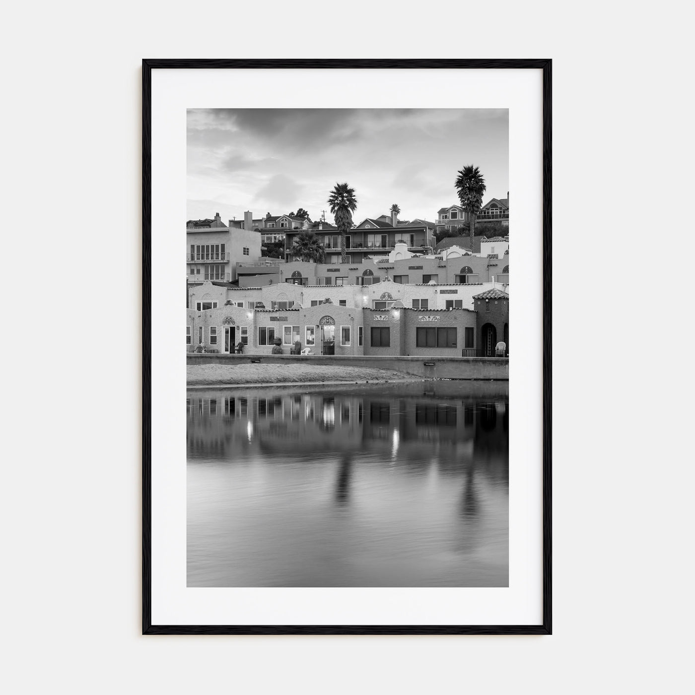 Capitola Photo B&W Poster