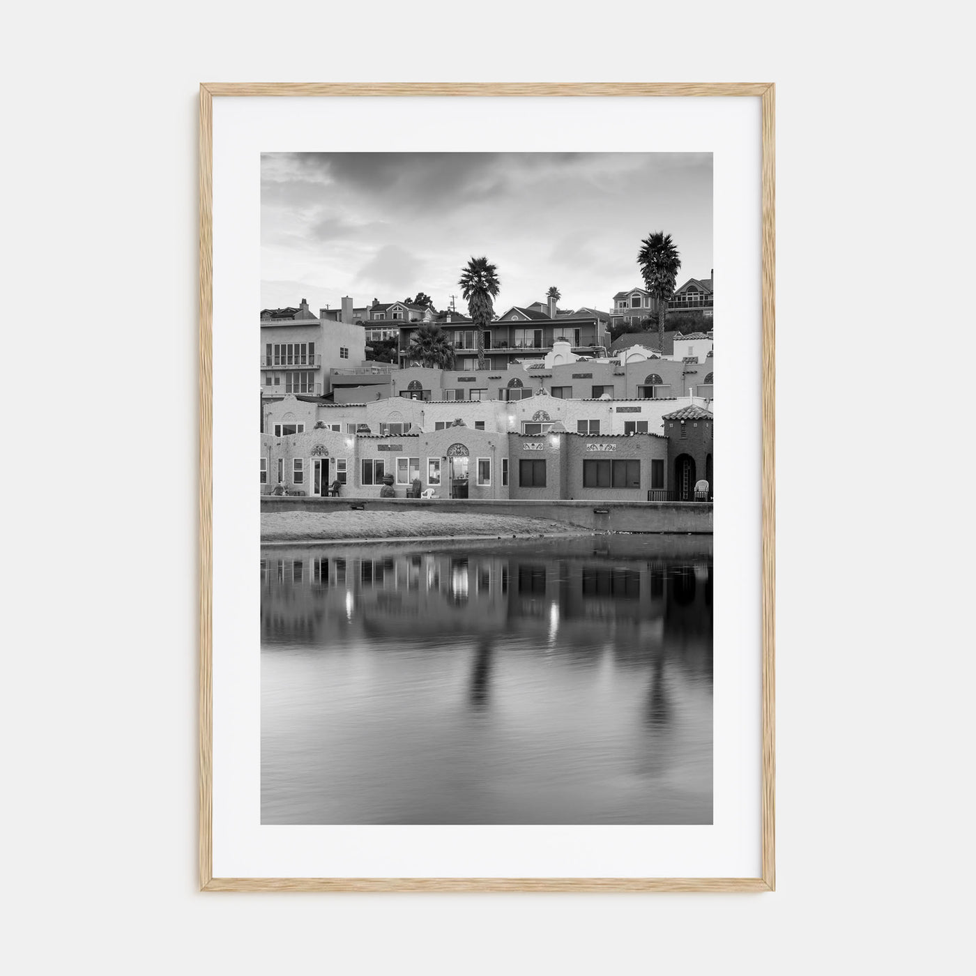 Capitola Photo B&W Poster