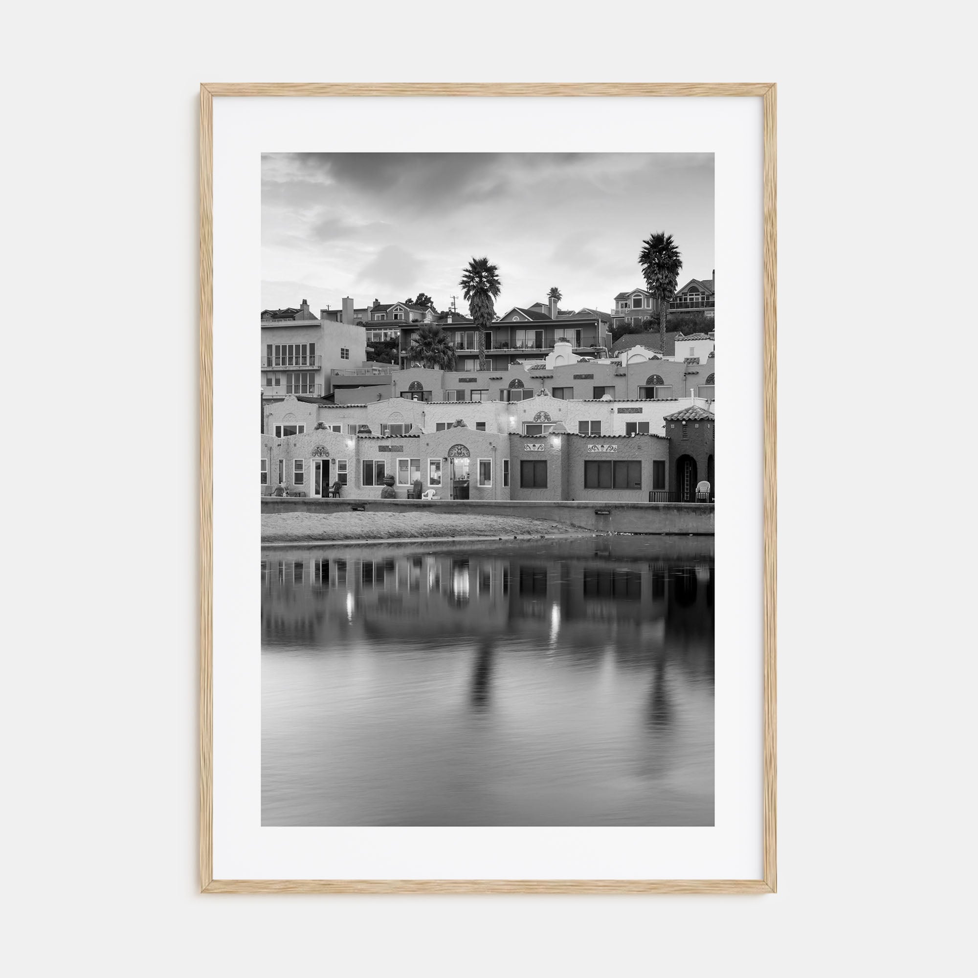 Capitola Photo B&W Poster