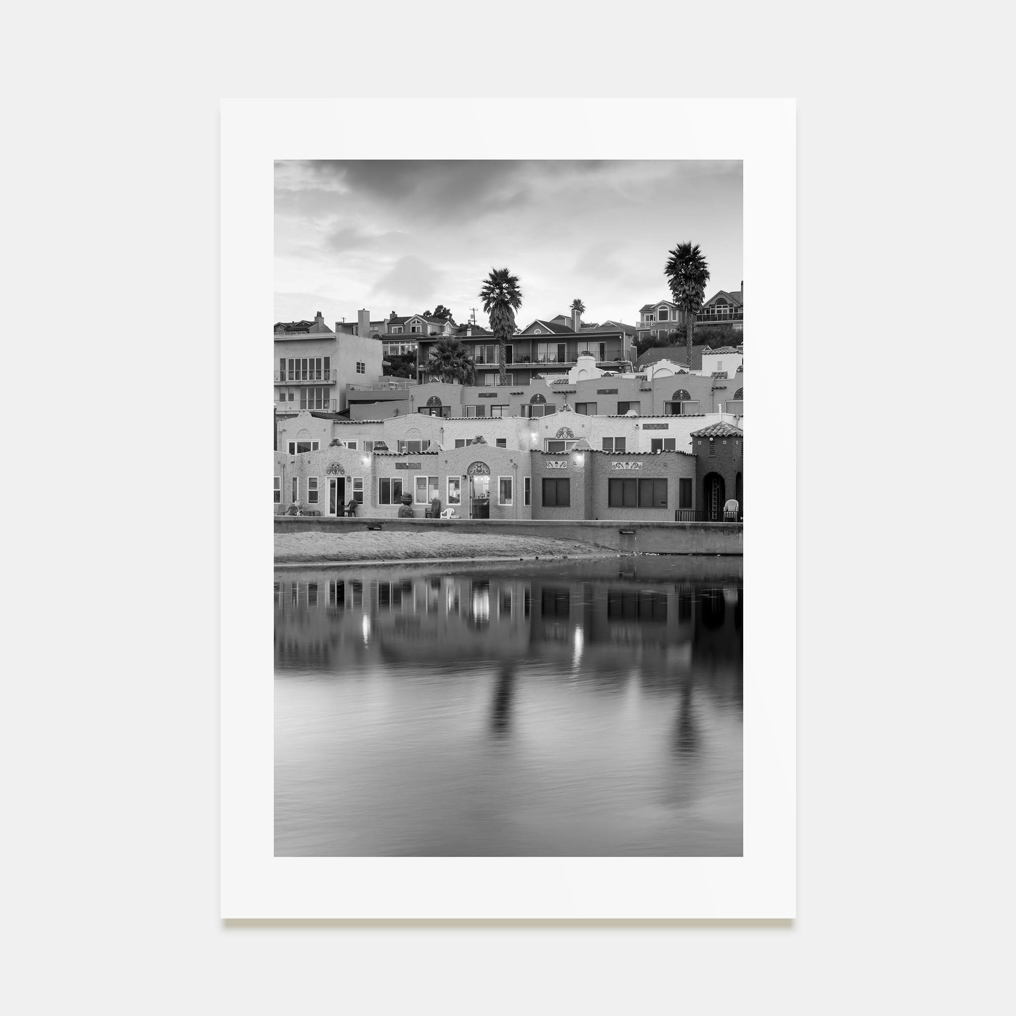 Capitola Photo B&W Poster