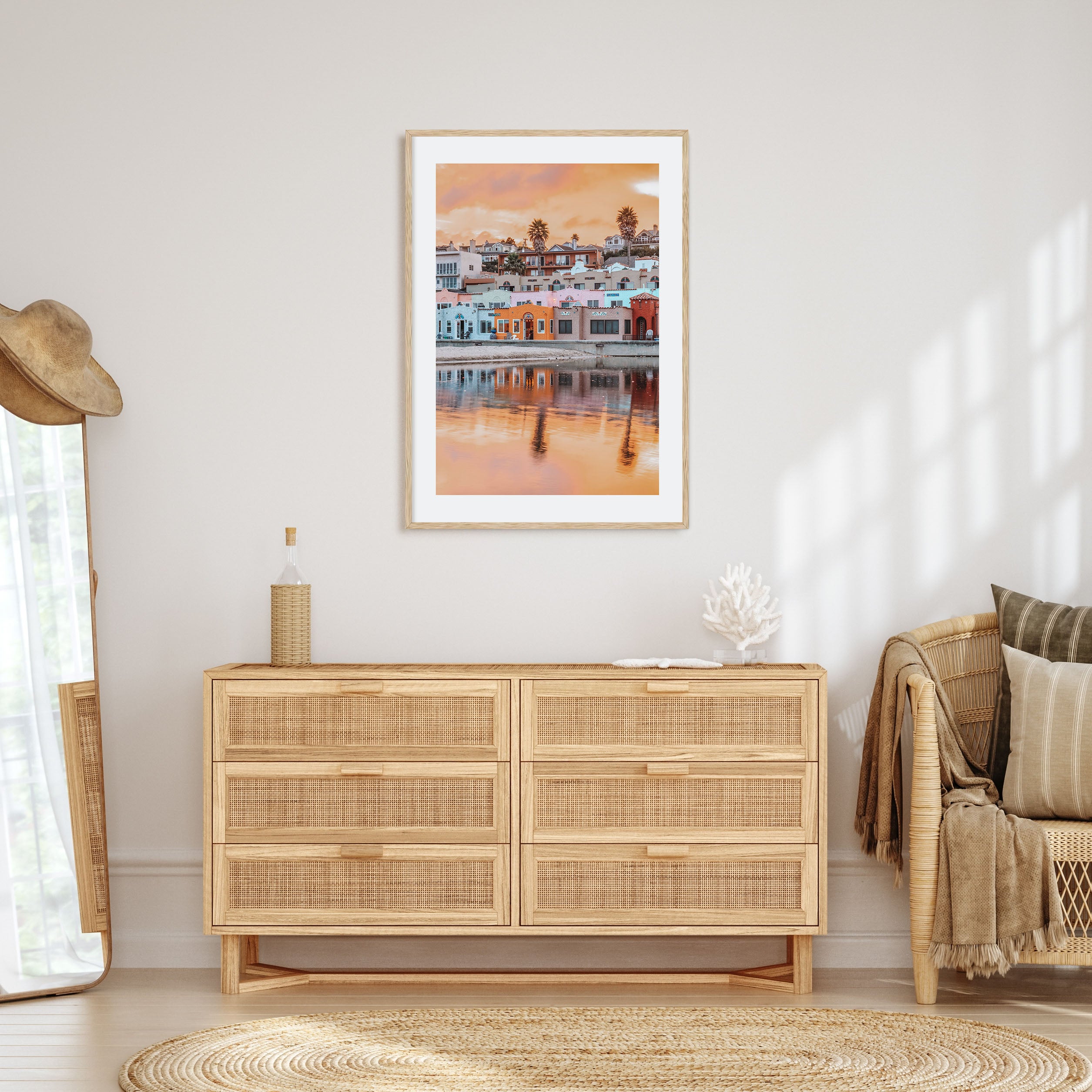 Capitola Photo Color Poster