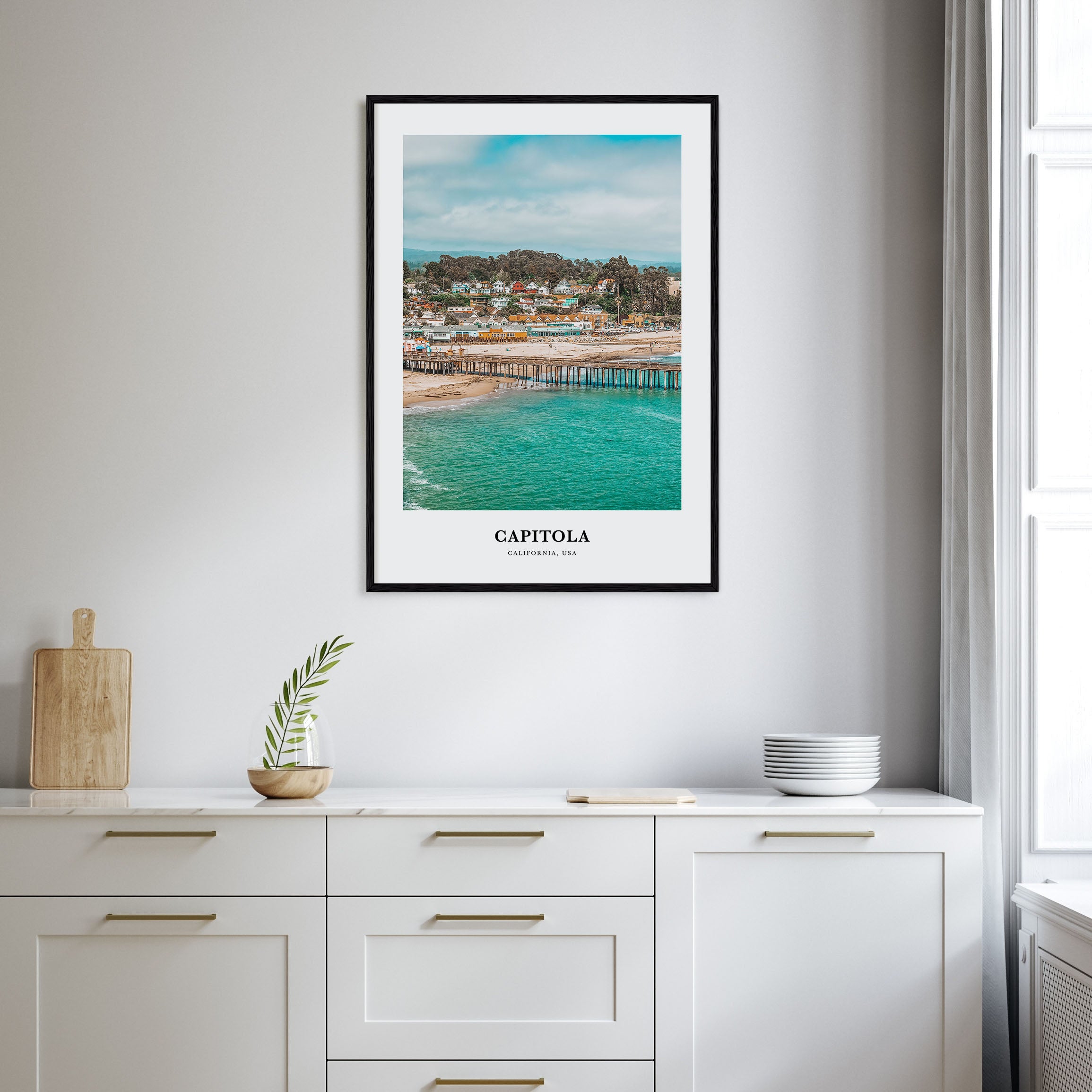 Capitola Portrait Color Poster