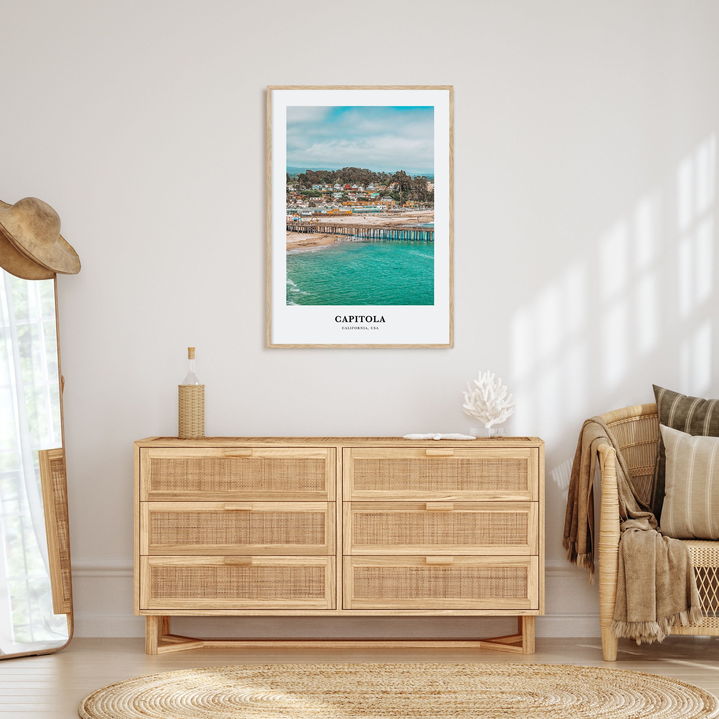 Capitola Portrait Color Poster