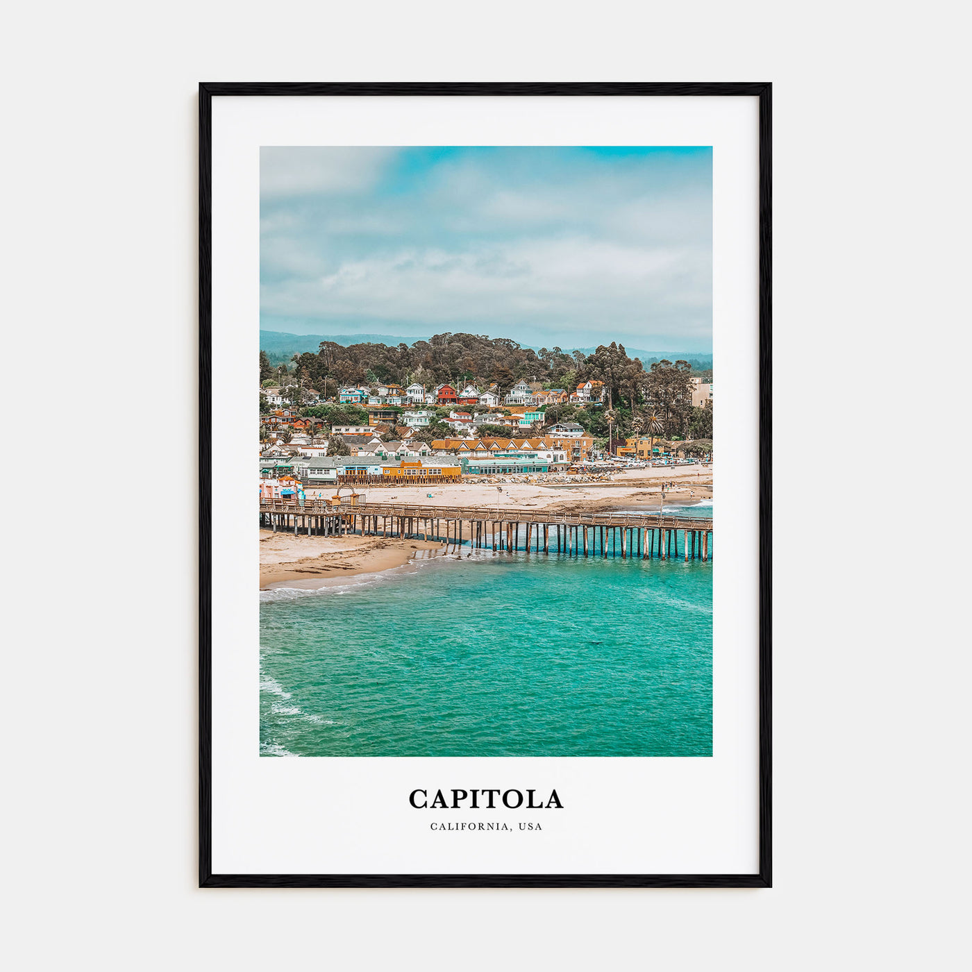 Capitola Portrait Color Poster
