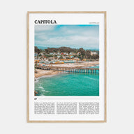 Capitola Travel Color Poster