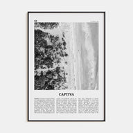Captiva Travel B&W No 1 Poster