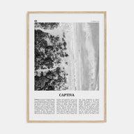 Captiva Travel B&W No 1 Poster