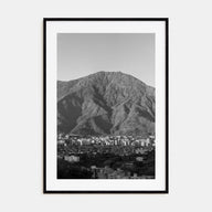 Caracas Photo B&W Poster