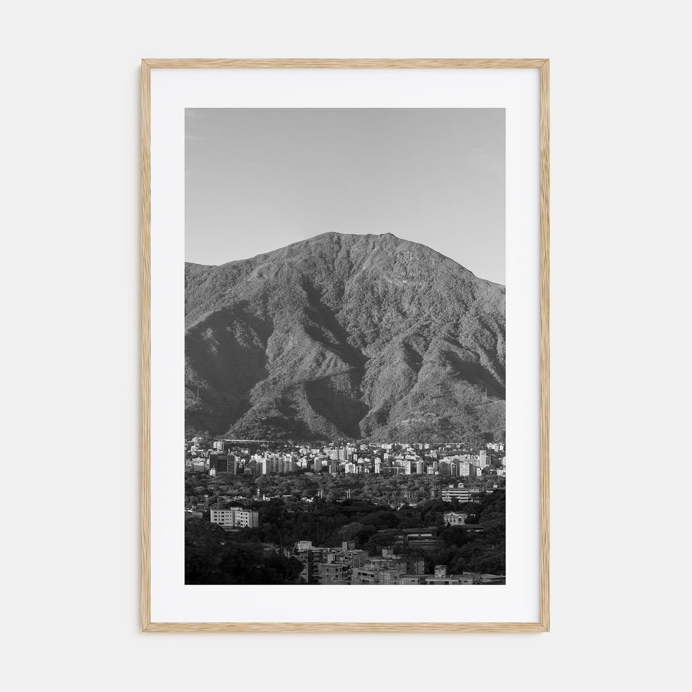 Caracas Photo B&W Poster
