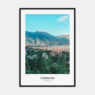 Caracas Portrait Color No 2 Poster