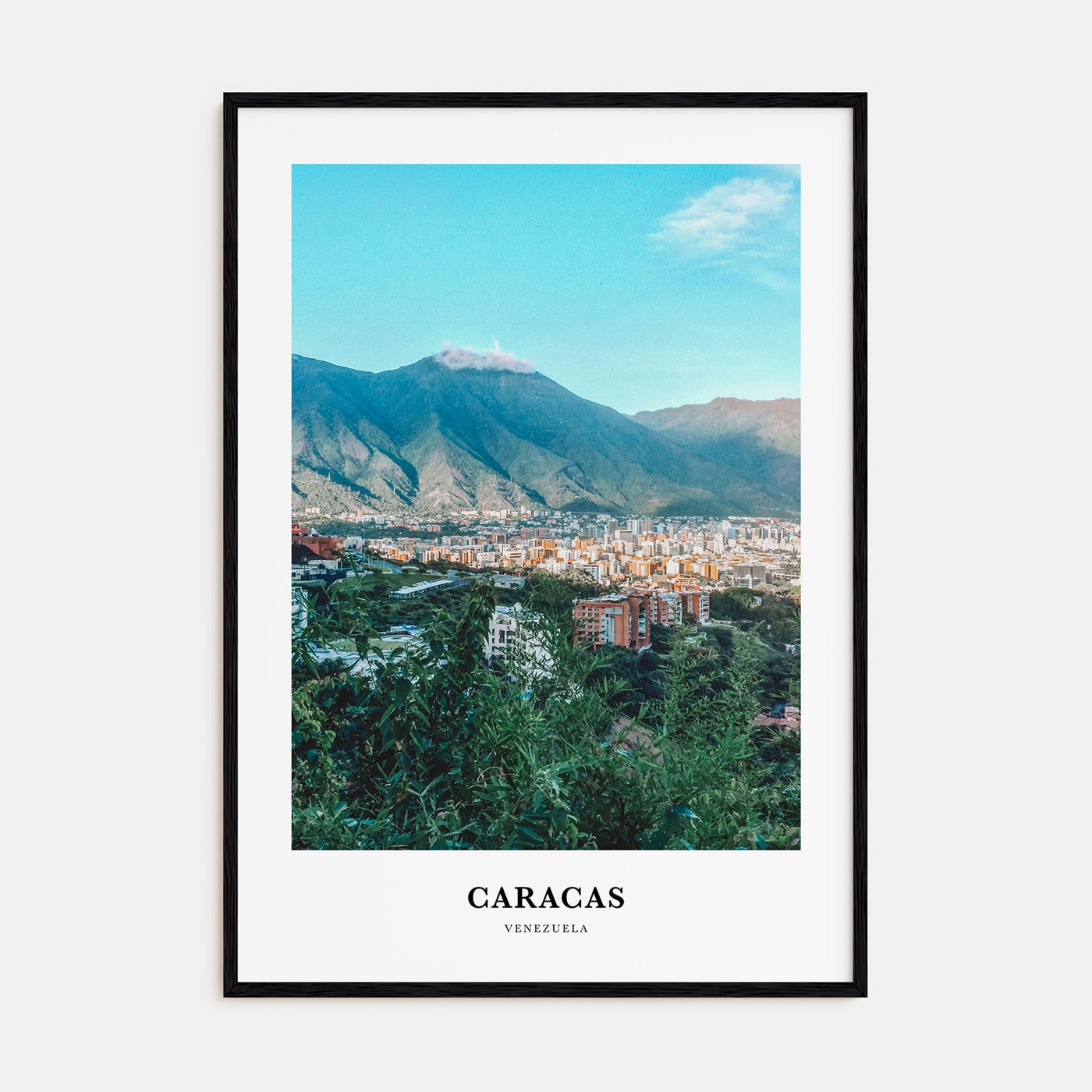 Caracas Portrait Color No 2 Poster