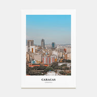 Caracas Portrait Color No 3 Poster