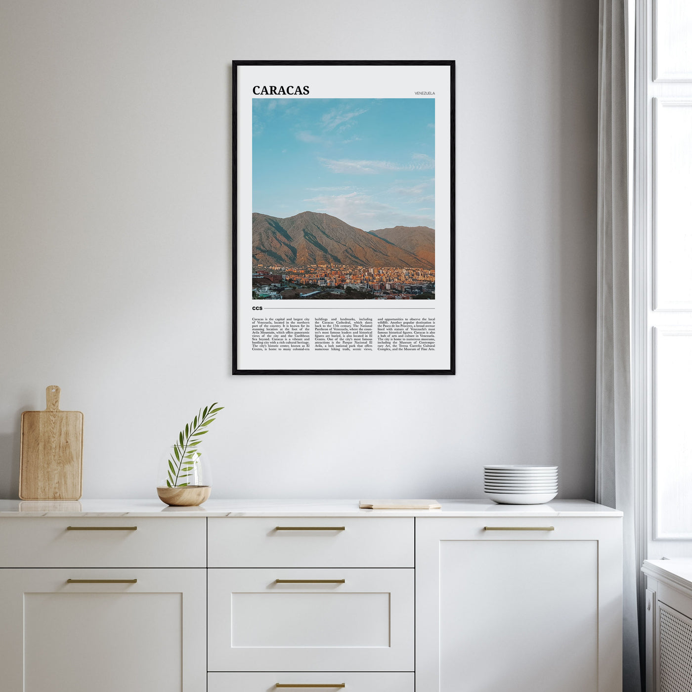 Caracas Travel Color No 1 Poster