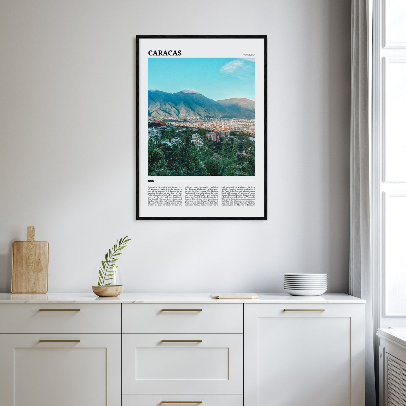 Caracas Travel Color No 2 Poster