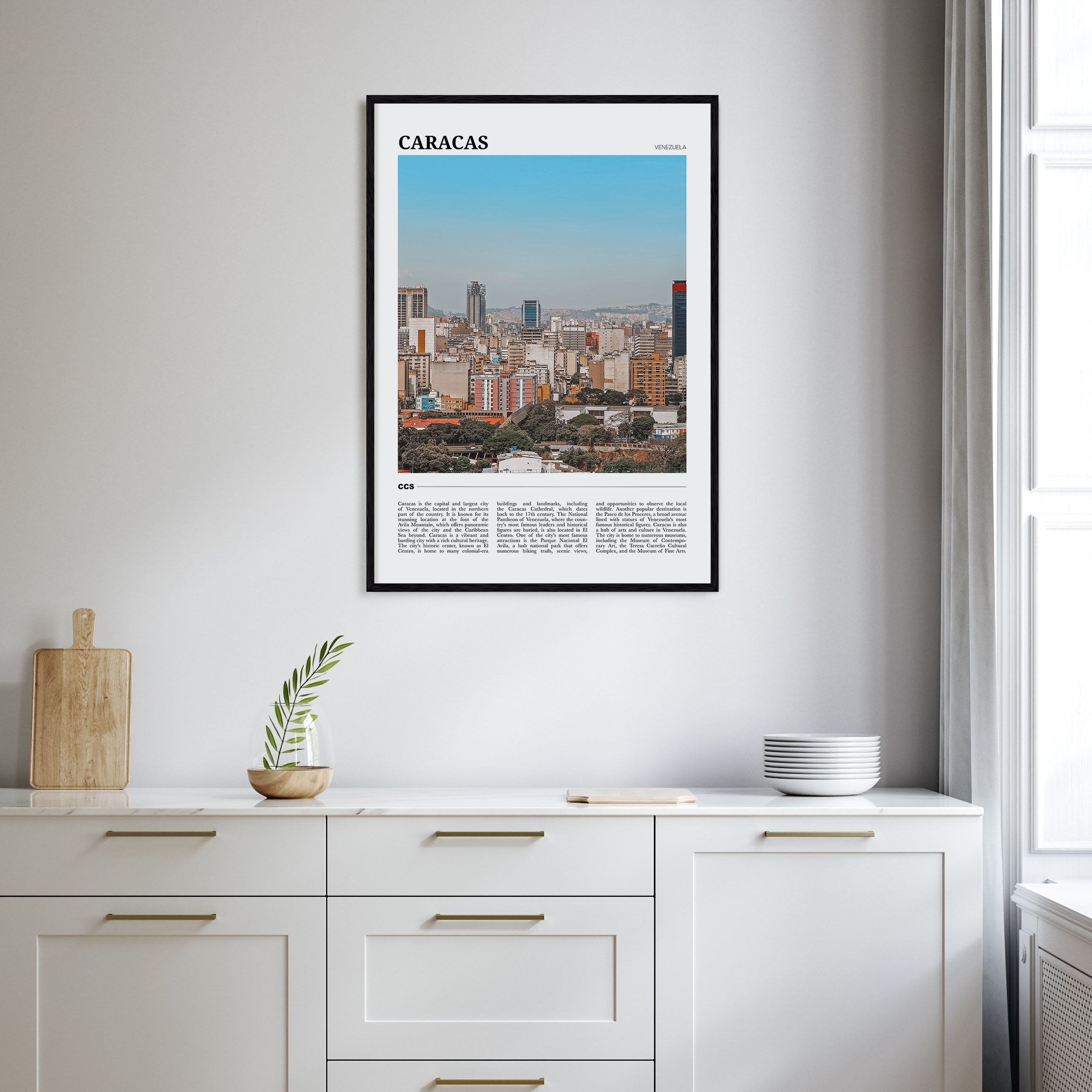 Caracas Travel Color No 3 Poster