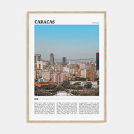 Caracas Travel Color No 3 Poster