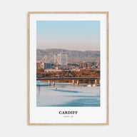 Cardiff Portrait Color Poster