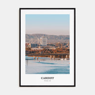 Cardiff Portrait Color Poster