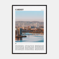 Cardiff Travel Color Poster