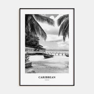 Caribbean Portrait B&W No 1 Poster