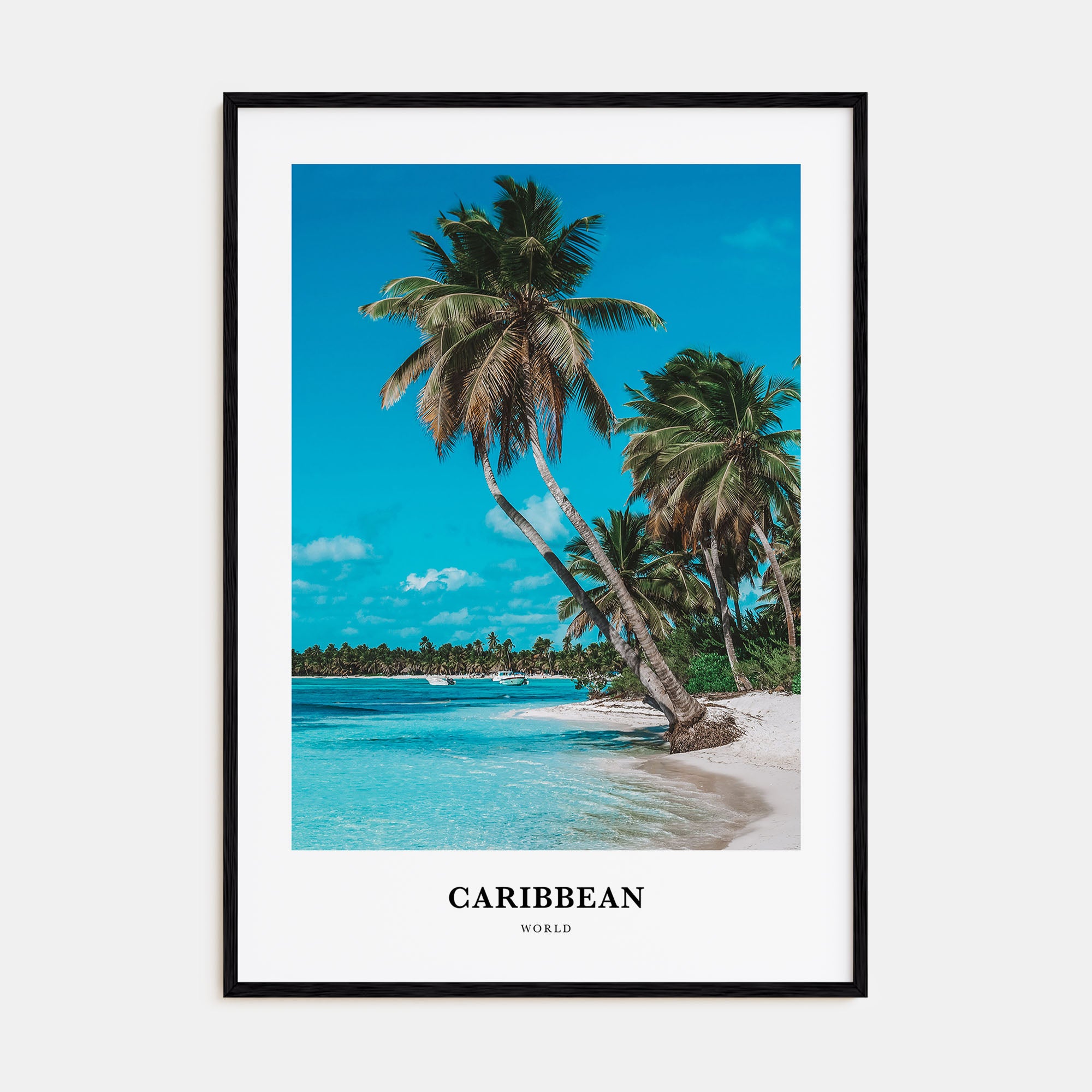 Caribbean Portrait Color No 1 Poster