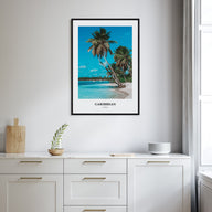 Caribbean Portrait Color No 1 Poster