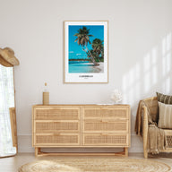 Caribbean Portrait Color No 1 Poster