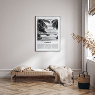 Caribbean Travel B&W No 1 Poster