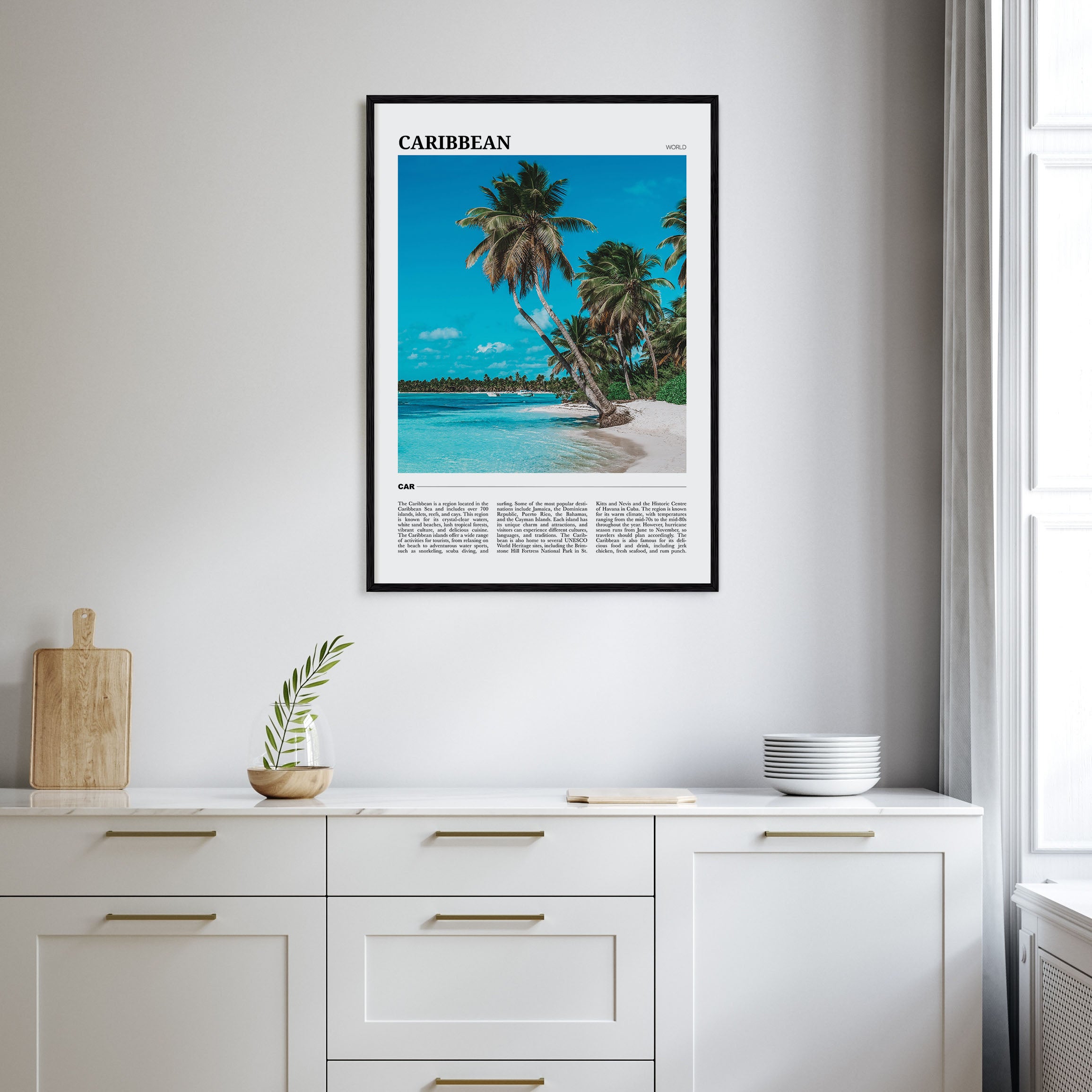 Caribbean Travel Color No 1 Poster