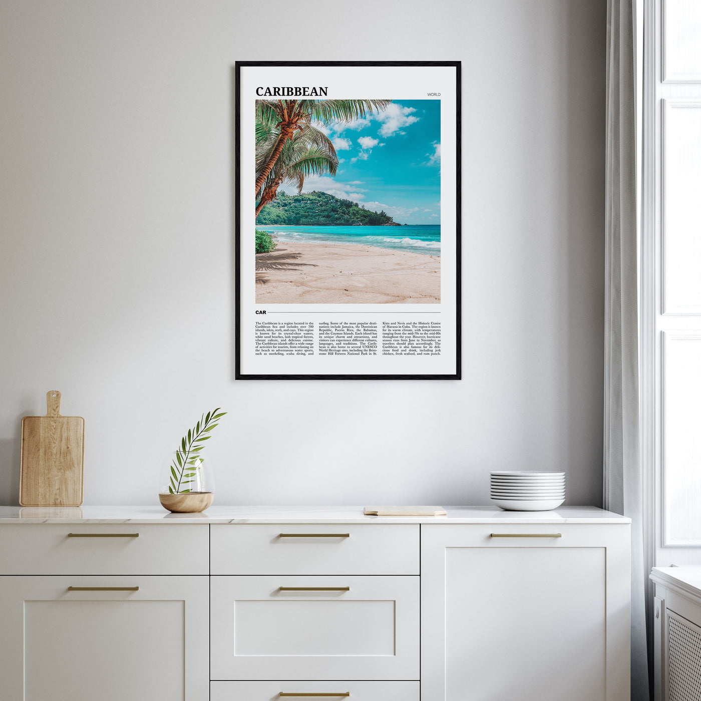 Caribbean Travel Color No 2 Poster