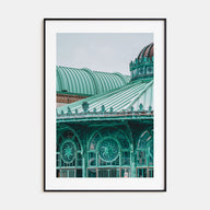 Carousel House Photo Color Poster