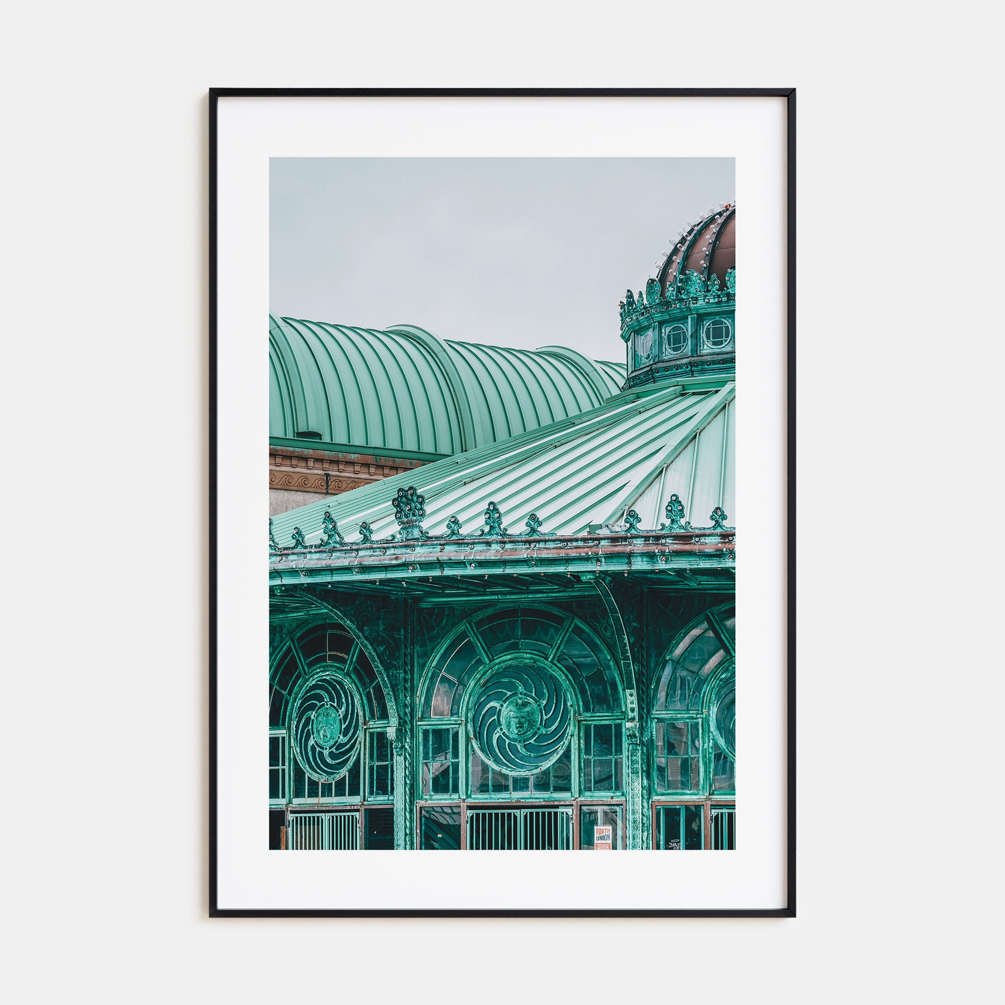Carousel House Photo Color Poster