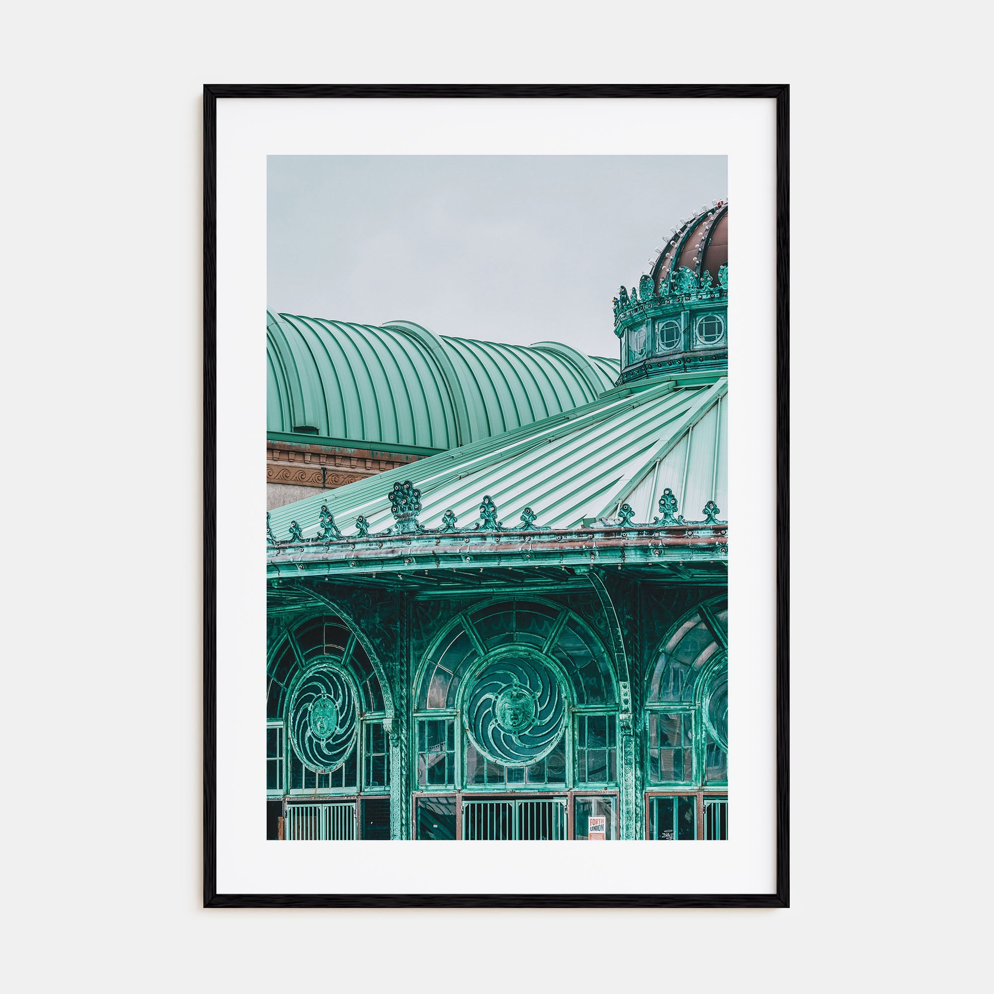 Carousel House Photo Color Poster