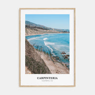 Carpinteria Portrait Color Poster