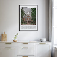 Carson City Travel Color Poster