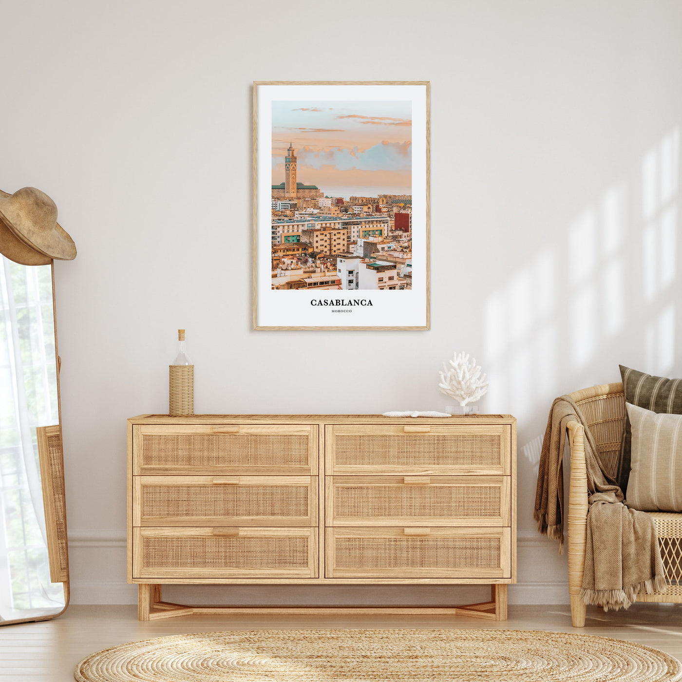 Casablanca Portrait Color Poster