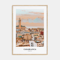 Casablanca Portrait Color Poster