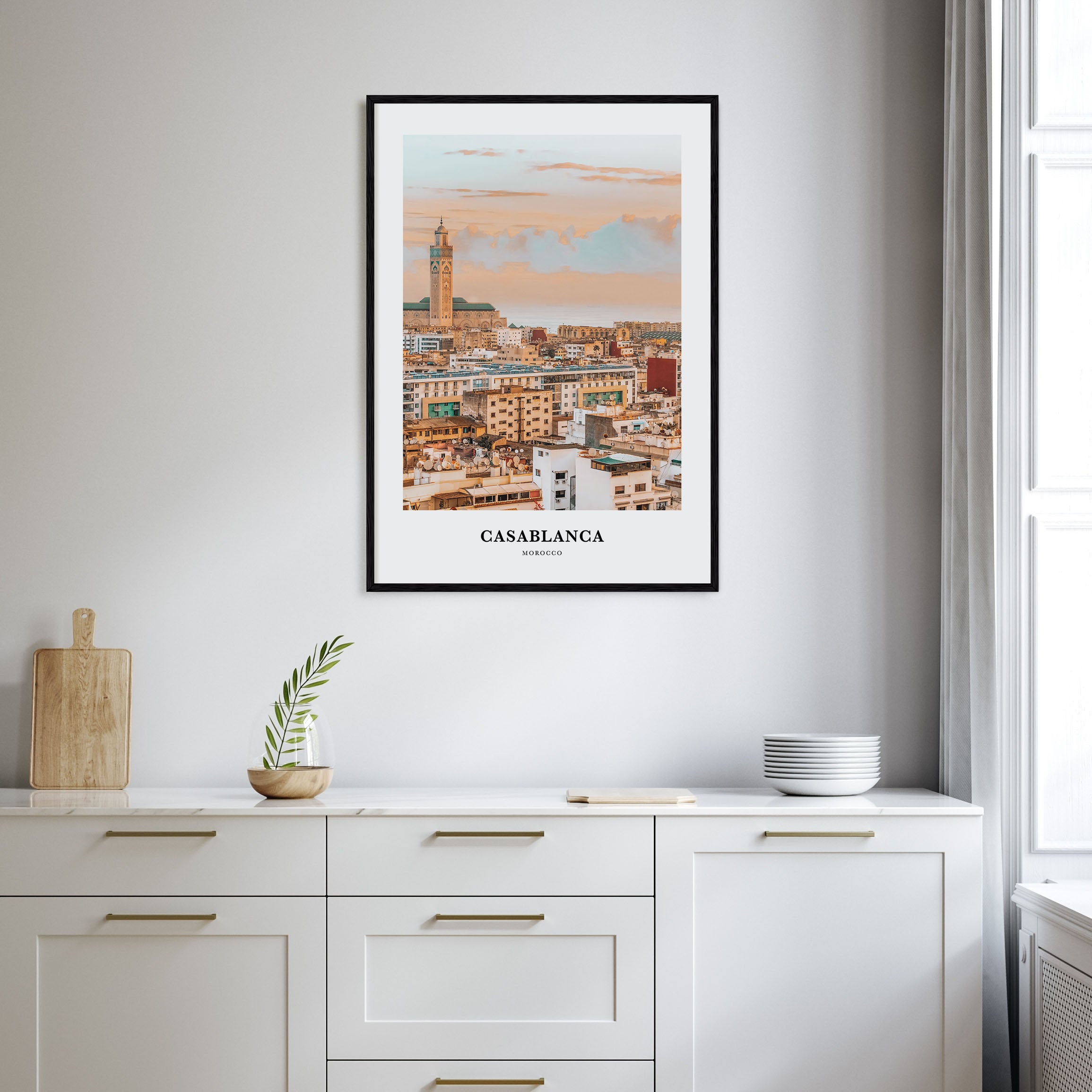 Casablanca Portrait Color Poster