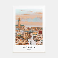 Casablanca Portrait Color Poster