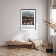 Castile and León Travel Color Poster