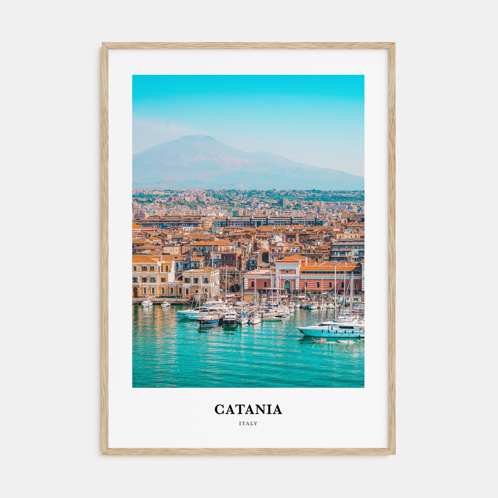 Catania Portrait Color Poster