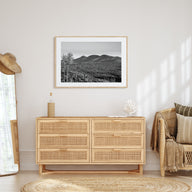 Catskill Mountains Landscape B&W Poster