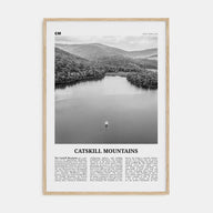 Catskill Mountains Travel B&W No 2 Poster