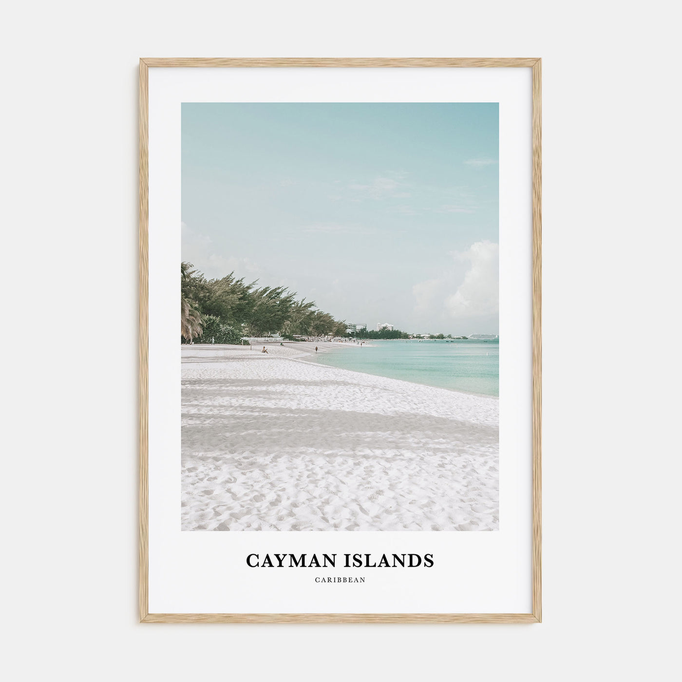Cayman Islands Portrait Color Poster