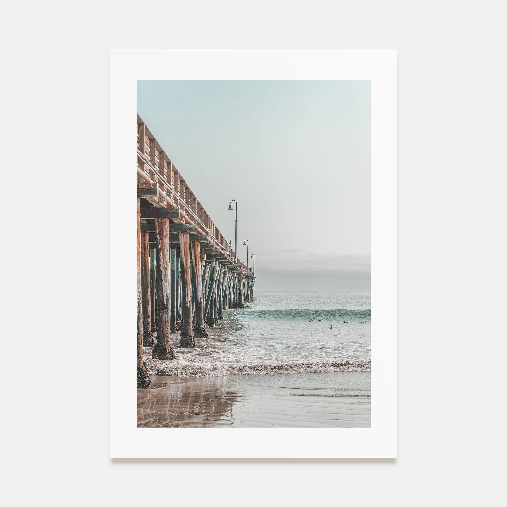 Cayucos Photo Color Poster