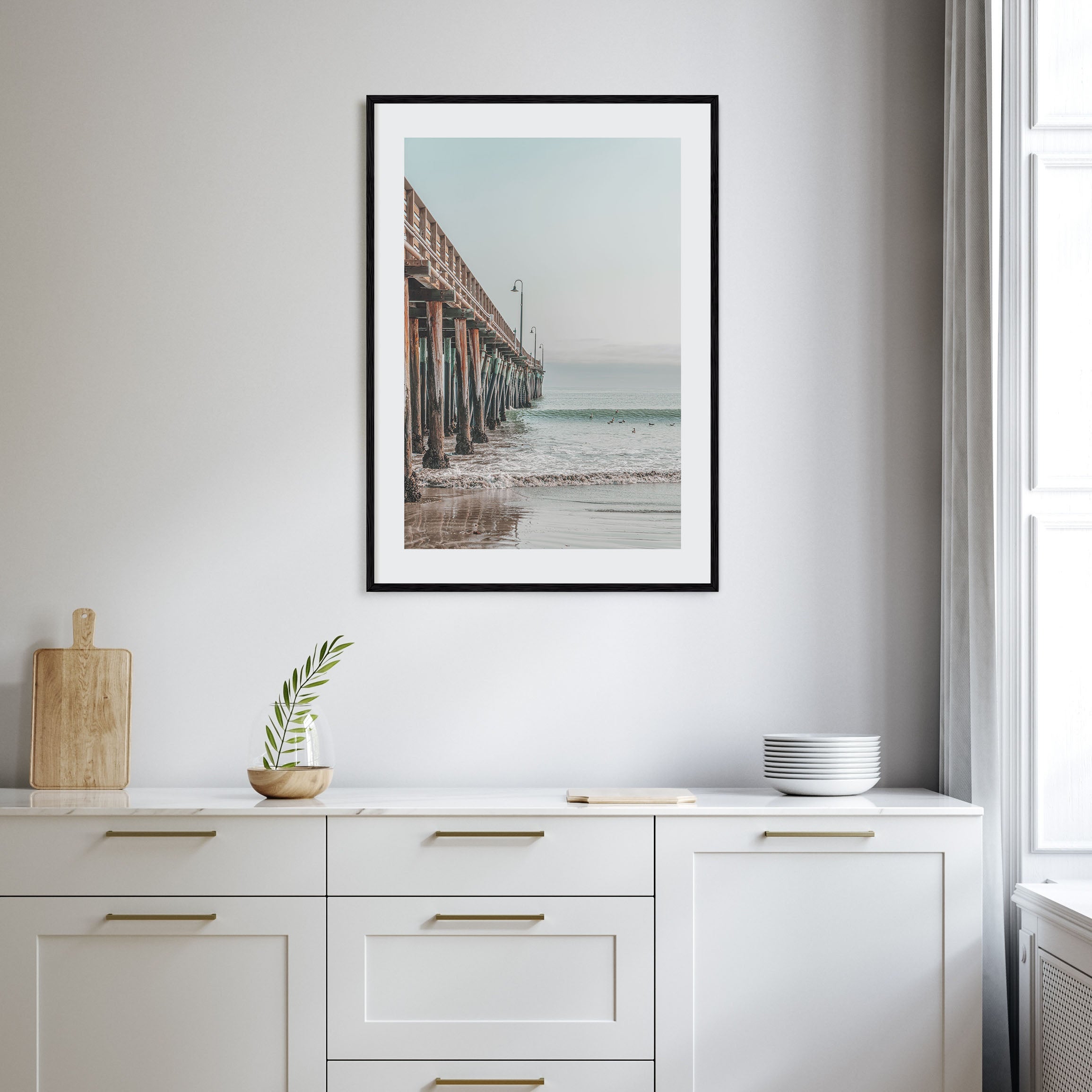 Cayucos Photo Color Poster